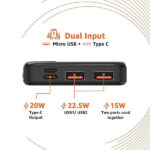 Amazon Basics 10000mAh 22.5W Power Bank - Image 4