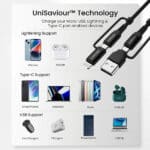 Ambrane 1.5 Meter 4-In-1 Braided Cable - Image 5