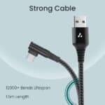 Ambrane 1.5 Meter L Shaped Type C Cable - Image 4