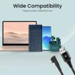 Ambrane 1.5 Meter L Shaped Type C Cable - Image 6