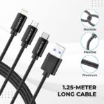 Ambrane 3 in 1 Fast Charging 2.1A  Cable Trio-11 - Image 7
