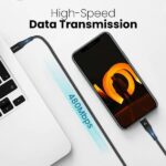 Ambrane AMC-10 MFI Certified Lightning Braided Cable - Image 4