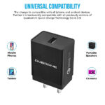 Ambrane AQC-56 Quick Charge 3.0 Wall Charger - Image 4