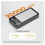 Ambrane Capsule 20 20000mAh Polymer Battery Powerbank - Image 2