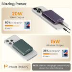 Ambrane Mini Strong Magnetic Wireless Power Bank - Image 4