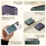 Ambrane Mini Strong Magnetic Wireless Power Bank - Image 6