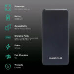 Ambrane PP-128 10000mAh Powerbank - Image 2