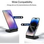 Ambrane PowerPod 15W Wireless BoostedSpeed Wireless Charger - Image 4