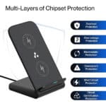 Ambrane PowerPod 15W Wireless BoostedSpeed Wireless Charger - Image 5