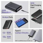 Ambrane Powerlit Boost 14400mAh 60W BoostedSpeed Power Bank - Image 7