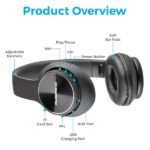 Ambrane WH-74 Wireless Headphones With Mic - Image 2