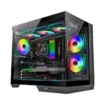 Ant Esports Crystal X4 ARGB (ATX) Mid Tower Cabinet Grey