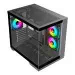 Ant Esports Crystal X4 ARGB (ATX) Mid Tower Cabinet Grey - Image 8