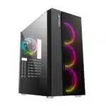 Ant Esports ICE-511MT Auto RGB Cabinet Black