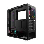 Ant Esports ICE-511MT Mid Tower Mesh Gaming Cabinet Computer Case Supports E-ATX, ATX, Micro-ATX, Mini-ITX Motherboard with Sliding Tempered Glass Side Panel, 3 x 120mm Auto-RGB Front & 1 x120mm Fan - Image 7