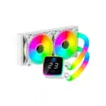 Ant Esports ICE-Glow 240 ARGB 240mm CPU Liquid Cooler White