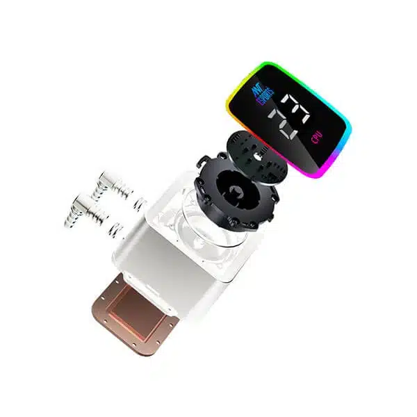 Ant-Esports-ICE-Glow-240-ARGB-240mm-CPU-Liquid-Cooler-White-3.webp Ant Esports ICE-Glow 240 ARGB 240mm CPU Liquid Cooler White - Image 3