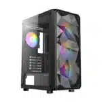 Antec AX83 RGB (E-ATX) Mid Tower Cabinet Black