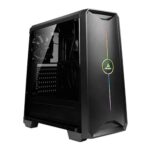 Antec NX200 Mid-Tower ATX Computer Cabinet/Gaming Case | 3 USB Ports | Integrated RGB Lighting | Micro SD Card Reader with 1 x 120mm Fan - Image 2