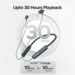 boAt Rockerz Enticer Wireless Neckband with 30 Hours Large Playback, BEAST Mode, ENx Technology, Quick Switch Button (Smoky Cyan) - Image 3