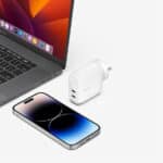 Belkin Fast Charging 60W (30w + 30W) Dual USB-C PPS Wall Charger with 2 Meter Power Extender - Image 2