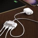 Belkin Fast Charging 60W (30w + 30W) Dual USB-C PPS Wall Charger with 2 Meter Power Extender - Image 3