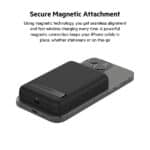 Belkin Quick Charge Magnetic Wireless Power Bank 5000mAh with Stand - Image 4