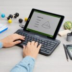 Belkin USB-C Wired Tablet Keyboard with Stand - Image 5