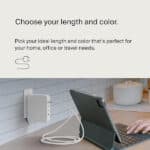 Belkin USB-C to USB-C Braided 3.3 feet 240W PD Cable - Image 7