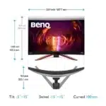 BenQ MOBIUZ EX2710R Curved Gaming Monitor - Image 5