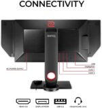 BenQ ZOWIE XL2546 24.5 Inch 240Hz Gaming Monitor | 1080P 1ms | Dynamic Accuracy & Black eQualizer for Competitive Edge | S-Switch for custom Display Profiles | Shield - Image 4