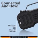 Blaupunkt Atomik BB20 Wireless Bluetooth Party Speaker - Image 4