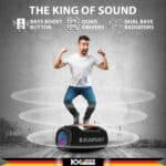 Blaupunkt Atomik Knightz 100W Boombox Speaker - Image 3