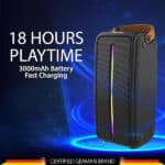 Blaupunkt Atomik PS30 Pro Wireless Bluetooth 30W Outdoor Party Speaker - Image 3
