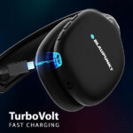 Blaupunkt BH31 Bluetooth Wireless Over Ear Headphones - Image 2