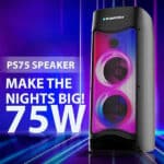 Blaupunkt Rock & ROLL PS75 Wireless Bluetooth Party Speaker - Image 6