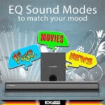 Blaupunkt SBW100 NXT 2.1 Soundbar with Subwoofeer - Image 2