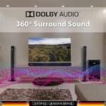 Blaupunkt SBW600 5.1 Dolby Audio Home Theater Surround Soundbar - Image 3