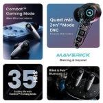 Boult Audio Maverick Truly Wireless in Ear Earbuds with 35H Playtime - Image 3
