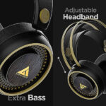 Boult Audio ProBass Ranger Over-Ear Wireless Bluetooth Headphones with Microphone - Image 4