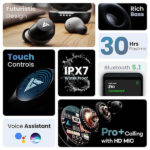 Boult Audio Truebuds Truly Wireless in Ear Earbuds with 32H Battery Life - Image 2