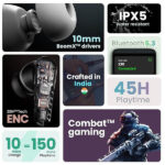 Boult Audio X10 True Wireless in Ear Earbuds With 45H Playtime - Image 2