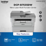 Brother DCP-B7500D Multi-Function Monochrome Laser Printer - Image 3