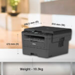 Brother DCP-L2531DW Multi-Function Monochrome Laser Printer - Image 5