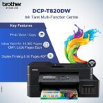 Brother DCP-T820DW Wi-Fi & Auto Duplex Color Ink Tank Multifunction All in One Printer - Image 2