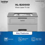 Brother HL-B2000D Mono Laser Printer - Image 5