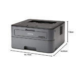 Brother HL-L2321D Single-Function Monochrome Laser Printer - Image 4