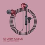 FINGERS SoundBoss Wired Earphones (with in-Built Mic, Sturdy Cable and L-pin Connector) - Image 7