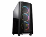 Cougar MX660 Mesh RGB Advanced Mid-Tower Case with Powerful Airflow, Black