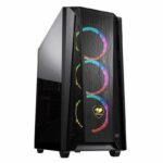 Cougar MX660 Mesh RGB Advanced Mid-Tower Case with Powerful Airflow, Black